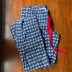 Vineyard vines Christmas wale pajama bottoms